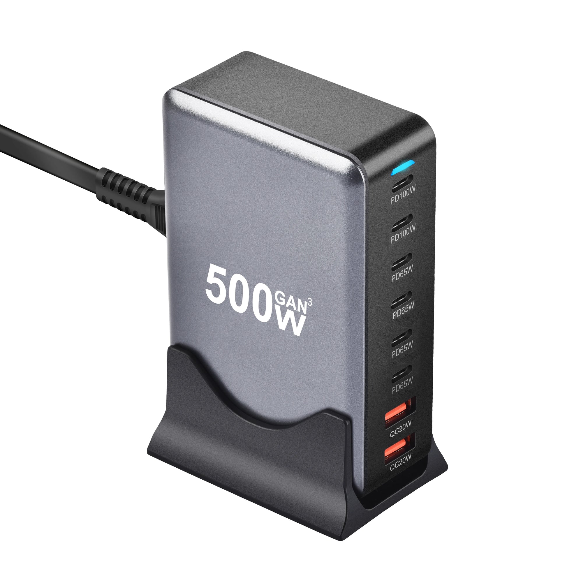 CHARGE HUB STATION CHARGE USB C 500W