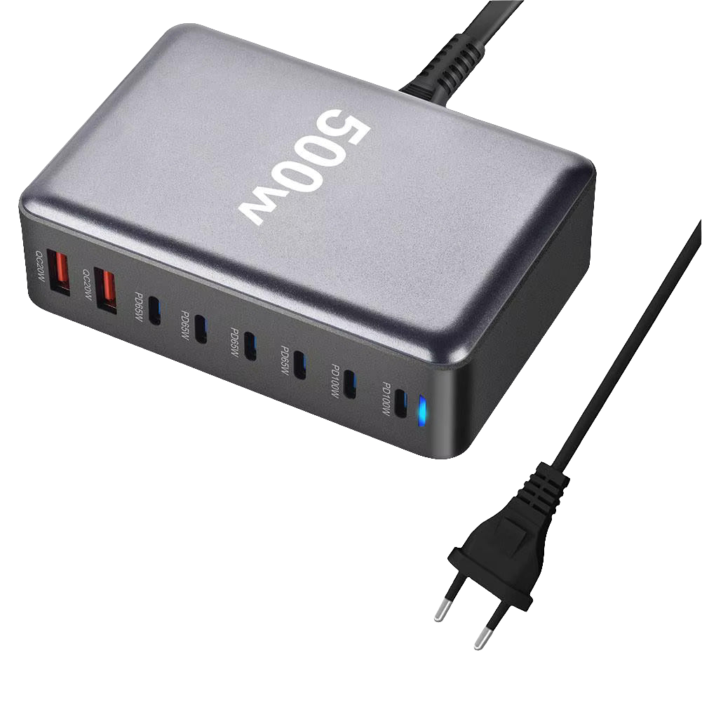 CHARGE HUB STATION CHARGE USB C 500W EU